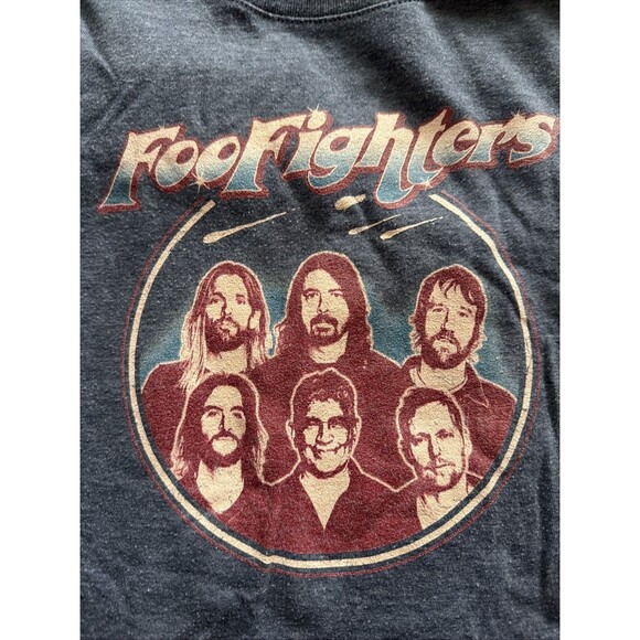 Foo Fighters Grey Relaxed T-shirt Womens XL Festival Concert - Picture 2 of 6